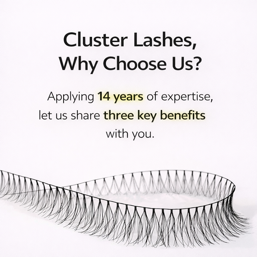 Professional Lash Training Strips - 6 strips Handcrafted Korean Lash Strips